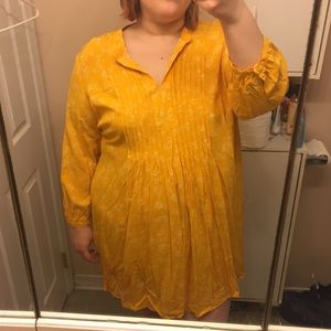 Yellow Long Sleeved Tunic